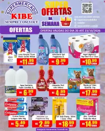 Folheto Supermercado Kibe Página 4: Amaciantes ypê fragâncias €9,99, Água Sanitária Super Candida €6,99