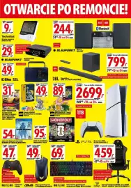 Media Expert gazetka Strona 3: Konsola Sony €2.699,00, Wieża audio Blaupunkt €244,00