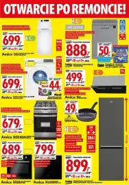 Media Expert gazetka Strona 7: Pralka Amica €699,00, Kuchenka gazowo-elektryczna Amica €679,00