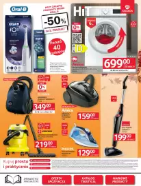 Selgros gazetka Strona 13: Żelazko parowe Philips €129,00, Amica Odkurzacz Workowy VM1032ORA €159,00