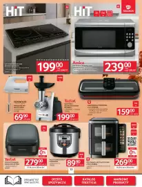 Selgros gazetka Strona 15: Kuchenka Indukcyjna Esperanza €199,00, Tefal OPIEKACZ SW862B SNACK COLLECTION €279,00