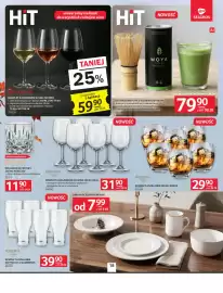 Selgros gazetka Strona 20: Kieliszki do wina 250 ml Mila €31,90, Bohemia Prestige Komplet 6 Szklanek Rodos €29,90