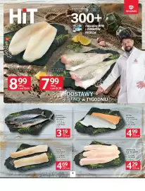 Selgros gazetka Strona 4: Pstrąg łososiowy filet ze skórą €5,24, Dorsz atlantycki filet ze skórą €8,39