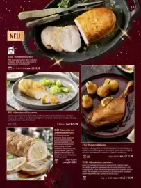 Bofrost Katalog Seite 13: 5300 Truthahnrollbraten €29,99, 305 Hühnerbrustfilets, natur €25,99