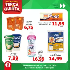 Folheto Shibata Supermercados Página 3: Massa p/ Pastel Rolo €11,99, Chá matte natural leão €6,75