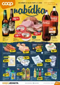 Coop leták | Jednota Strana 1