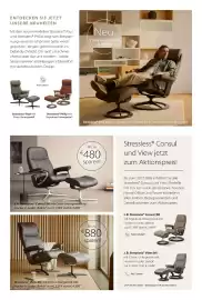 Rutar Flugblatt Seite 4: Stressless View (M) mit Cross Untergestell inkl. Hocker €3.519,00