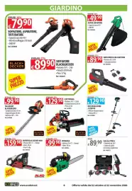 Volantino Ecobrico Pagina 6: Motosega Virgen €99,90, Soffiatore Al-Ko a batteria €89,90
