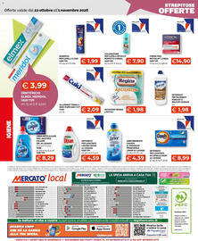 Volantino Mercatò Local Pagina 12: Asciugoni Regina €1,98, Linea anticalcare per lavatrice Calgon €8,29