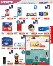 Volantino Mercatò Local Pagina 11: Caffè in capsule Qualità Rossa Lavazza €2,89, Bagnocrema spuma di sciampagna €1,59