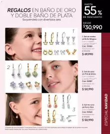 Catálogo Ésika Página 121: Set de aros x4 Pink & Shine €50.990,00, Party Star €50.990,00