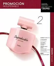Catálogo Ésika Página 23: Esika impredecible for woman €140.000,00, Colección impredecible €39.990,00