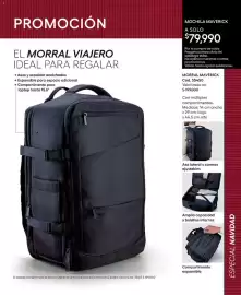 Catálogo Ésika Página 35: Morral Maverick €199.000,00, Mochila Maverick €79.990,00