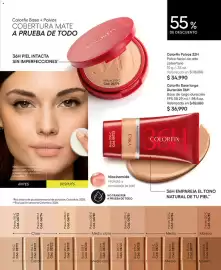 Catálogo Ésika Página 89: Colorfix Base + Polvos €34.990,00