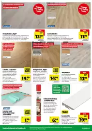 Hagebau Prospekt woche 43 Seite 2: Designboden „Rigid“ RENOVО €13,99, Laminatboden RENOVО €11,99