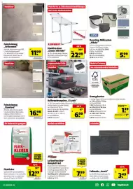 Hagebau Prospekt woche 43 Seite 3: Fußmatte „Azurit“ €3,49, Aufbewahrungsbox „K Latch“ €6,99