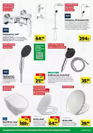Hagebau Prospekt woche 43 Seite 6: PRESSALIT WC-Sitz „1000“ €39,99, PRESSALIT WC-Sitz „Varda“ €64,99