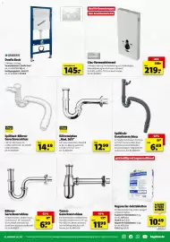 Hagebau Prospekt woche 43 Seite 7: Spültisch-Geruchsverschluss €6,49, ASBIT SALZ - TABLETTEN €10,49