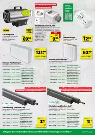 Hagebau Prospekt woche 43 Seite 8: DEAL! Gas-Heizgebläse 70 W, Kabellänge 1,25 m, Edelstahl. Ca. B 38 x H 30,5 x T 19 cm