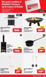 Bauhaus tilbudsavis Side 10: Esschert skumfidus grillspyd €29,95, Esschert havepejs sort €1.199,00