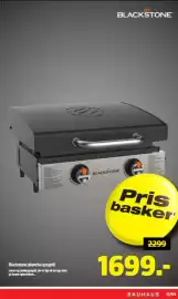 Bauhaus tilbudsavis Side 11: Blackstone plancha gasgrill €1.699,00
