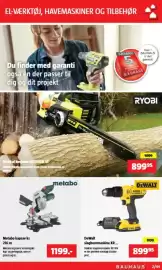 Bauhaus tilbudsavis Side 2: Metabo kapsav ks 216 m €1.199,00, DeWalt slagboremaskine XR 18V €899,95