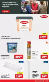 Bauhaus tilbudsavis Side 21: Sadolin Filler Roller €229,95, Sika Fugeskum Spray €99,95