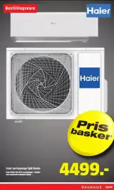 Bauhaus tilbudsavis Side 25: Haier varmepumpe Split Revive €4.499,00