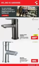 Bauhaus tilbudsavis Side 35: Camargue armatur t/håndvask €499,95, Adora Opus håndvaskarmatur €409,00