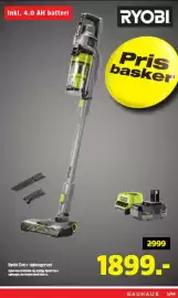 Bauhaus tilbudsavis Side 5: Ryobi One+ støvsugersæt €1.899,00