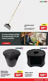Bauhaus tilbudsavis Side 9: Home It Garden regnvandstønde €169,95, HOME It sokkel €149,95