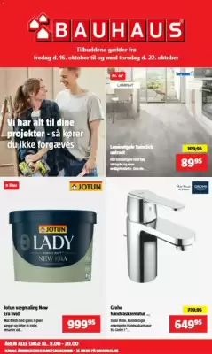 Bauhaus (gælder indtil 22-10)