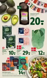 Coop 365 tilbudsavis uge 43 Side 13: Coop kylling €29,00, Panda expressen økologisk kokosmælk €10,00