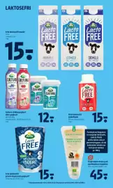 Coop 365 tilbudsavis uge 43 Side 15: Arla laktosefri mælk €15,00, Arla laktosefri piskefløde €15,00