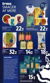 Coop 365 tilbudsavis uge 43 Side 16: Irma sauce €14,00, Irma økologisk surdejs-pizzabund €32,00