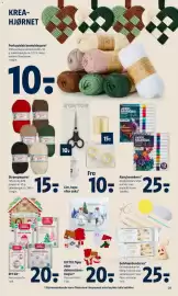 Coop 365 tilbudsavis uge 43 Side 27: DIY filt figur eller dekorations-kugler €20,00, Strömpe garn €15,00