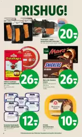 Coop 365 tilbudsavis uge 43 Side 8: Varmrøget-, røget-, gravad laks eller Coop rejer €20,00