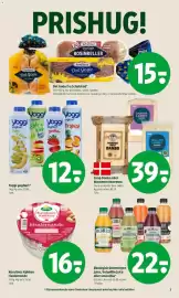 Coop 365 tilbudsavis uge 43 Side 9: Yoggi yoghurt €12,00, Coop Danbo eller Mammen skæreost €39,00