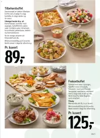Føtex tilbudsavis Side 5: Frokostbuffet €125,00, Tilbehørsbuffet €89,00