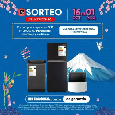 Hiraoka (válido hasta 1-11)