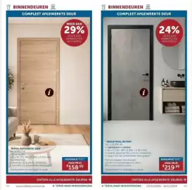 Zelfbouwmarkt folder Pagina 23: Industrial beton €219,99, Royal authentic oak €158,99