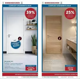 Zelfbouwmarkt folder Pagina 24: Palladium wit €188,98, Nature wood horizontaal €239,00