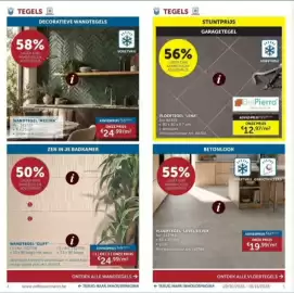 Zelfbouwmarkt folder Pagina 3: Wandtegel cliff €24,99, Wandtegel medina €24,99