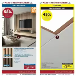Zelfbouwmarkt folder Pagina 45: Plafondpaneel Mdf €10,99