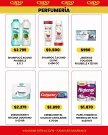 Catálogo Autoservicio Capo Página 7: Elvive shampoo / acondicionador reparador €9.500,00, Plusbelle shampoo / acond €2.799,00
