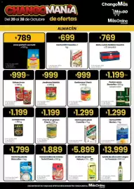 Catálogo Changomas Página 10: Check cereal anillos de colores frutal €1.561,00, Morixe harina 0000 €1.074,00