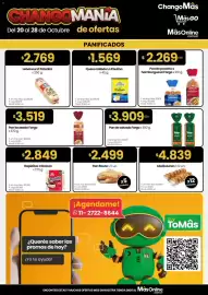 Catálogo Changomas Página 14: La paulina queso rallado €1.296,69, Fargo pan de salvado €3.909,00