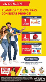 Catálogo Supermercados Yaguar Página 8: EN OCTUBRE PLANIFICÁ TUS COMPRAS CON ESTAS PROMOS! 3 TODOS LOS DÍAS CUOTAS SIN