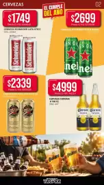 Catálogo Supermercados Yaguar Página 2: Corona cerveza €4.999,00, Miller cerveza €2.339,00
