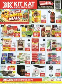 KitKat Cash and Carry catalogue Page 1: EVERFRESH/BONNITA Long Life Milk €92,00, TASTIC Rice €145,00